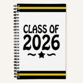 Afstudeerklas 2026 Afstuderen Notitieboek (Voorkant)