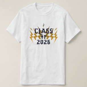 Afstudeerklas 2026 Graduate Cool Bliksem Rocker Wi T-shirt