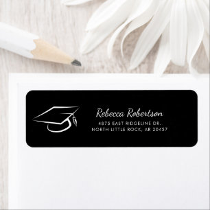 Afstudeerklas 2026 Script retouradres Etiket