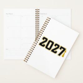Afstudeerklas Lettermen 2027 Diploma-uitreiking Planner