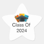 Afstudeerklas Ster Stickers (Voorkant)