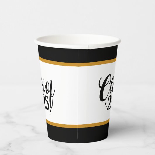 Afstudeerklas van 2025 papieren bekers (Rechts)