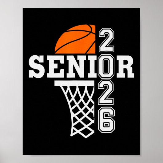 Afstudeerklas van 2026 Sketll Senior 26 Spelerstea Poster (Voorkant)