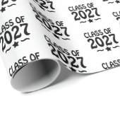 Afstudeerklas van 2027 Diploma-uitreiking Cadeaupapier (Rol Hoek)