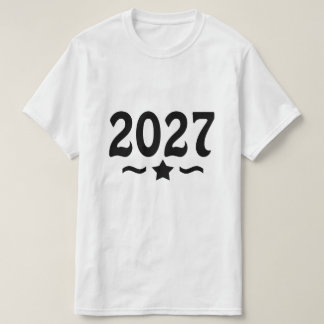 Afstudeerklas van 2027 Diploma-uitreiking T-shirt