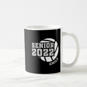 Afstudeerklasse van Senior Volleyball Team Player Koffiemok