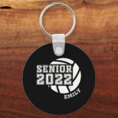 Afstudeerklasse van Senior Volleyball Team Player Sleutelhanger (Voorkant)