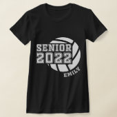 Afstudeerklasse van Senior Volleyball Team Player T-shirt (Laagn)