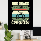 Afstudeerkunst | 2e graad niveau voltooid poster (Thuiskantoor)