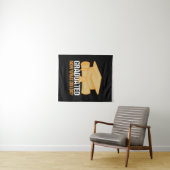 Afstudeerkunst | Afgestudeerd Wat Moet Ik Nu Doen Wandkleed (In Situ (horizontaal))
