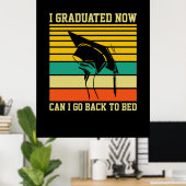 Afstudeerkunst | Ik ben nu afgestudeerd Poster (Thuiskantoor)
