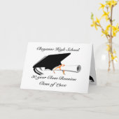 Afstudeerlak - Reunion op de middelbare school Kaart (Gele Bloem)