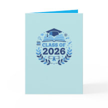 Afstudeermotief Klas van 2026 BlauweThema Blanco