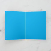 Afstudeermotief Klas van 2026 BlauweThema Blanco Kaart (Binnen)