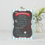 Afstudeerprescriptie Verpleegkunde of Geneeskunde Kaart (Staand voorkant)