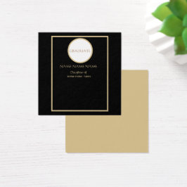 AFSTUDEERPROFIELKAART VIERKANTE VISITEKAARTJES