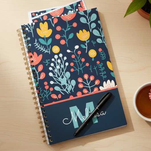 Afstudeerproject Fantasievolle Botanische Bloemen Planner