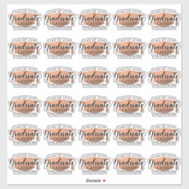 Afstudeerscript Modern Koper en Zwarte Stickers