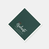 Afstudeerscriptie 2026 Groen Papier Servet (Hoek)