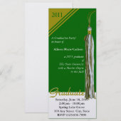 Afstudeerslint/ Goud en Groen Kaart (Voorkant / Achterkant)