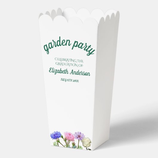 Afstudeertuinfeest Bedankdoosjes (Voorkant)