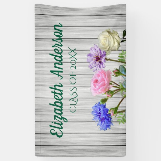 Afstudeertuinfeest Spandoek (Verticaal)