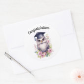 Afstudeeruil Ronde Sticker (Envelop)