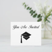 Afstudeeruitnodigingen Kaart (Staand voorkant)