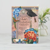 Afstudeeruitnodigingen Kaart (Staand voorkant)