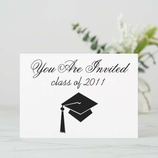  Afstudeeruitnodigingen Kaart (Staand voorkant)