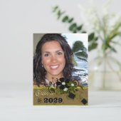 Afstudeeruitnodigingen Uitnodiging Briefkaart (Staand voorkant)