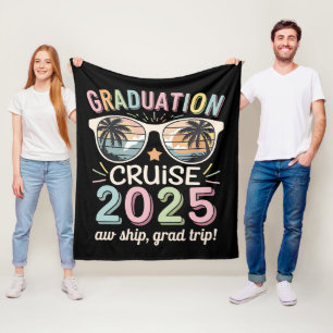 Afstudeervaart 2025 Geslaagden Cruising Squad Fleece Deken