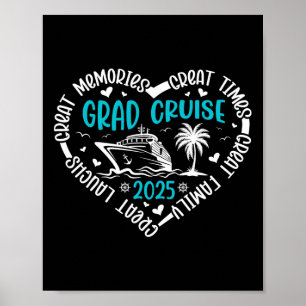 Afstudeervaartrip Cl Van 2025 Senior Zomer Va Poster