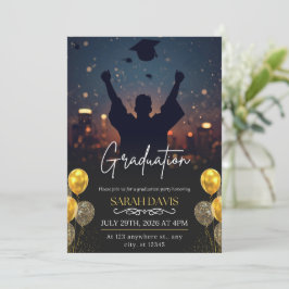Afstudeierfeest Afstudeerklasse 2026 Modern Aankondiging