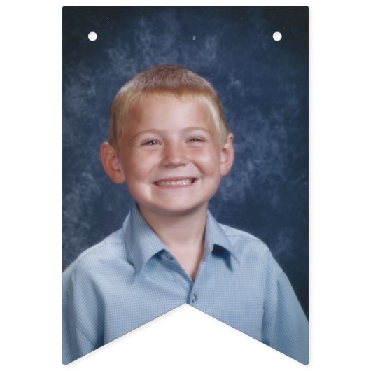 Afstuderen 12 Foto's Klasse Jaar Aangepaste kleur Vlaggetjes (Tweede vlag)