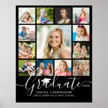 Afstuderen 13 Aangepaste kleur voor Photo Collage 