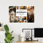 Afstuderen 15 Fotocollage Poster (Thuiskantoor)