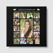 Afstuderen 15 Fotocollage Uw kleur Gastenboek (Voorkant)