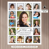 Afstuderen 15 handgeschreven script voor fotocolla poster