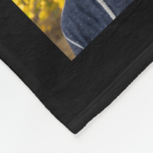 Afstuderen 18 Pet Fotocollage Afstudeerder Jaar zw Fleece Deken (Hoek)