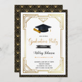 afstuderen 1920s kaart (Voorkant / Achterkant)