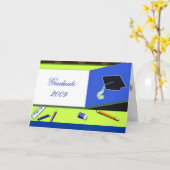 Afstuderen 2009 kaart (Gele Bloem)