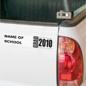 afstuderen 2010 bumpersticker (Op Truck)