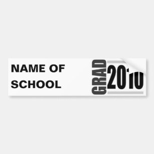 afstuderen 2010 bumpersticker