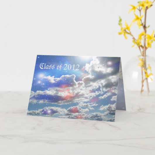 Afstuderen 2012 kaart (Gele Bloem)