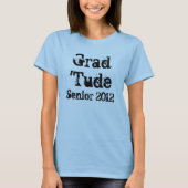 Afstuderen 2012 t-shirt (Voorkant)