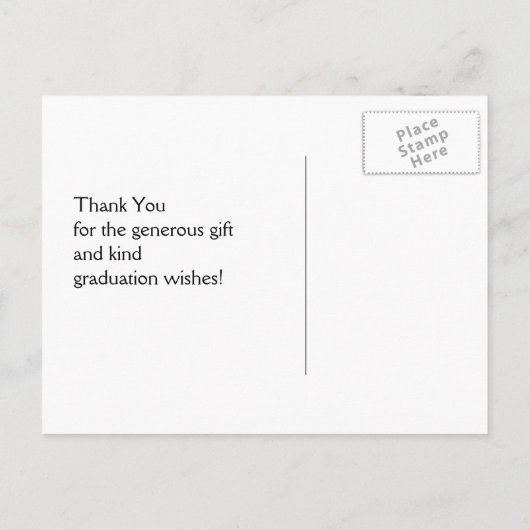 Afstuderen 2014 Foto Aankondigingskaart (Achterkant)