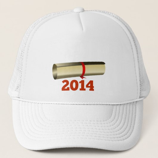Afstuderen 2014 trucker pet (Voorkant)