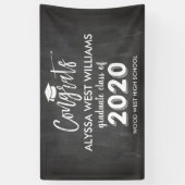 Afstuderen 2020-alkbordAfstuderen Spandoek (Verticaal)