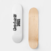  Afstuderen 2021 Trending Cool Persoonlijk Skateboard (Voorkant)